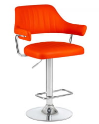 Стул барный DOBRIN CHARLY (оранжевый) 2 шт
