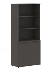 Шкаф с одним комплектом глухих малых дверей EDIS EHCS 85.5 Мокко Мокко Мокко