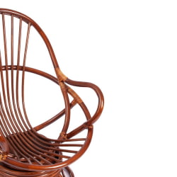 Кресло вращающееся FLORES 5005 /без подушки/ Pecan (орех)