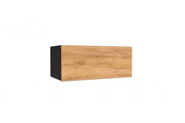 Шкаф кухонный антресоль 600 Шервуд ЛД 281.230.000.184 Черный Дуб золотой