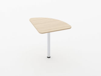 Приставка угловая Глассй 2.16 Бук светлый / Glassy