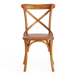 Стул CROSS (mod.CB2001) дерево береза, 49.5*53.5*87, Груша (№3)