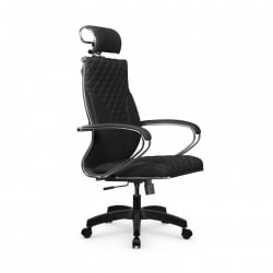 Кресло руководителя Metta L 2c 44C/K116 Infinity Easy Clean (MPES) Комплект 4 Черное