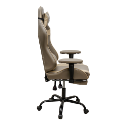 Кресло 896 KINGQUEEN, цвет светло-серый/бежевый 896-lgray-beige