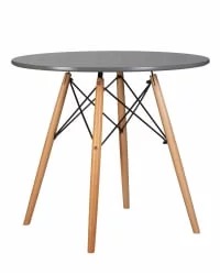 Стол обеденный DOBRIN CHELSEA 80 Темно-серый GR-04