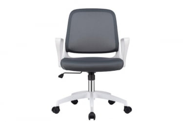 Кресло W-158 Белый Пластик/Серый