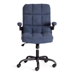 Кресло офисное Lugano ткань teddy, темно-синий