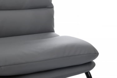 Кресло Pegas RCH PS-919 Серый/Металл Черный