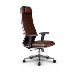Кресло руководителя Metta L 1m 40M/2D Комплект 5 Темно-коричневое