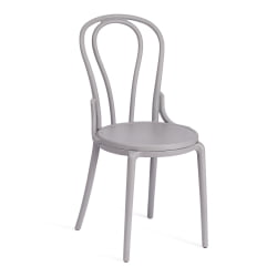 Дизайнерский стул THONET (mod. PL62) пластик, 42 x 52 x 89 см, Grey (Cерый) 09