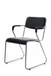 Кресло Nix Plus RCH OMKL-03 Черный/Металл окрашенный Хром