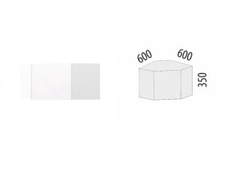 Антресоль угловая (лев/прав) Бьянка 102.108