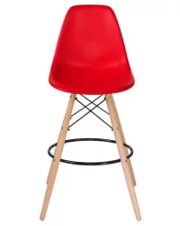 Стул барный ДОБРИН ДСВ БАР Красный Р-02 / DOBRIN DSW BAR R-02