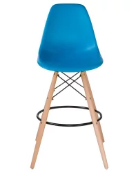 Стул барный ДОБРИН ДСВ БАР Голубой БЕ-02 / DOBRIN DSW BAR BE-02