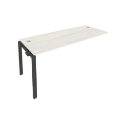 Проходной наборный элемент рабочей станции Metal System Б.ПРС-СП-1.5 Белый/Антрацит