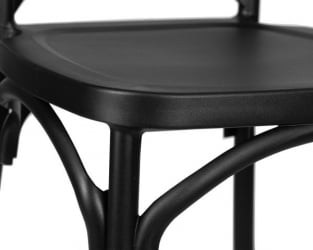 Стул обеденный DOBRIN ZILAN (цвет черный (B-03)) 2 шт