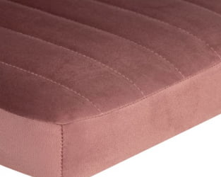 Стул барный DOBRIN CHARLY GOLD (розовый велюр (MJ9-32)) 2 шт