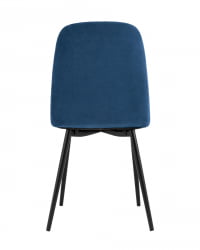 Стул Easy велюр синий 4 шт. комплект