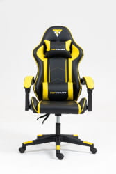 Кресло спортивное TopChairs Shadow черно-желтый