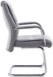 Кресло для посетителей Еверпроф Бонд CФ Ткань Серый / Everprof Bond CF