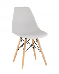 Стул Еамес Стиле ДСВ светло-серый (разборный каркас) / Eames Style DSW