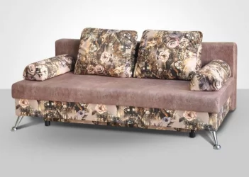 Коричневый диван Комфорт саваж 6 олина грей