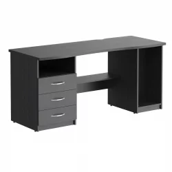 Компьютерный стол с ящиками COMP CD 1660 Легно-темный
