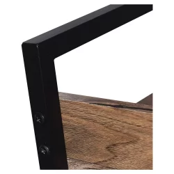 Стеллаж офисный BRABIX LOFT SH-002 Мореный дуб