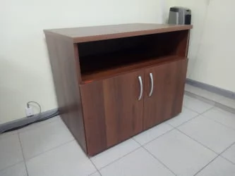 Тумба офисная Альфа 62.45 орех Пегас