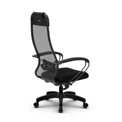 Офисное кресло МЕТТА Комплект 11, Основание 17831 Темно-серый Black