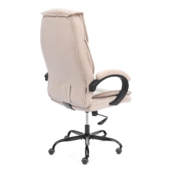 Кресло руководителя OREON metalBL велюр, бежевый, 7