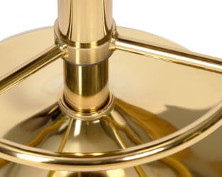 Табурет барный DOBRIN BRUNO GOLD (бежевый велюр (MJ9-10)) 2 шт