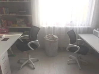 Кресло оператора Chairman 696 white TW-12 Серое