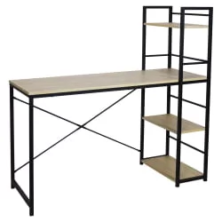 Письменный стол с полками BRABIX LOFT CD-005 Дуб натуральный