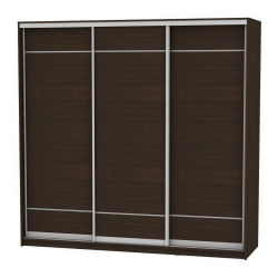 Шкаф-купе B-230х235х60-2(Венге-D7D7D7)