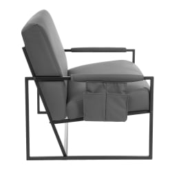 Диван Charli LUX Д/Чарли Люкс экокожа , Sharp Графит