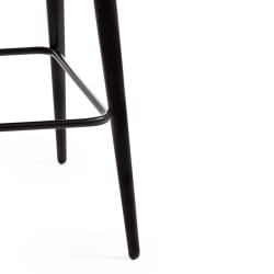 Барный стул CHILLY (mod.7095б) ткань/металл, 53х44х104 см, высота до сиденья 76 см, бежевый barkhat 5/черный