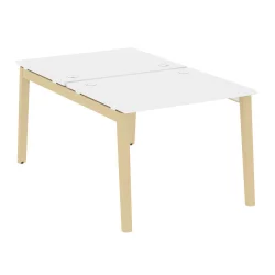 Рабочая станция ONIX WOOD OW.D.RS-2.1.8 Белый Бриллиант/Светлый