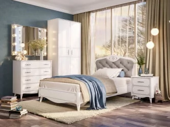 Комплект мебели для детской Элис №1 Белый