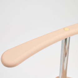 Напольная вешалка для одежды MASHA МДФ/металл, 30,5*41,5*84 см, пудра