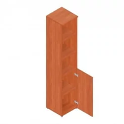 Шкаф для документов узкий Р.П-2 вишня Оксфорд