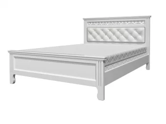 Кровать из массива Грация 200х160 Белый Античный