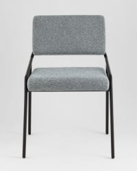 Стул Теллинг шенилл серо-синий