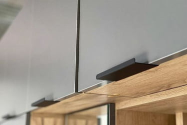 Антресоль Бери MPR-026 Дуб крафт золотой/графит