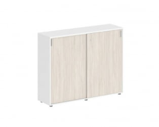 Шкаф-купе средний с замком Sigma SG.711.WH.OL Белый Дуб светлый