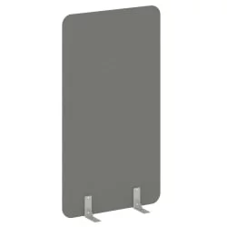 Перегородки на металлических опорах на фетровых подпятниках Р-лине ДП.Ф-100-180 Металлик / R-line DP.F-100-180