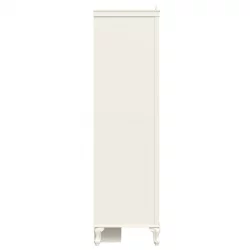 Шкаф четырехстворчатый с 2 зеркалами Луиза ЛД 665.111.000 Алебастр