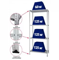 Стеллаж СТФ 1074-2.0