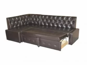 Диван угловой раскладной Зефир Комбинация 3 Остин Умбер