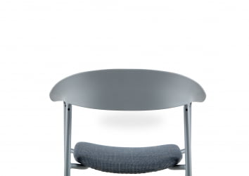 Стул Еила с подушкой пластик серый / Eila